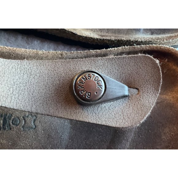 Birkenstock Youth sz.34/3.5 sandals made in german Gizeh Mocha thong flip flops - Picture 7 of 11